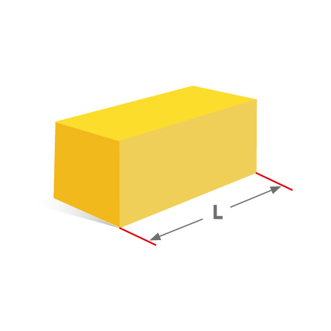 Illustration dimensions produits banderoleuse horizontale